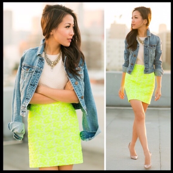 J. Crew Dresses & Skirts - J. Crew Embroidered Skirt